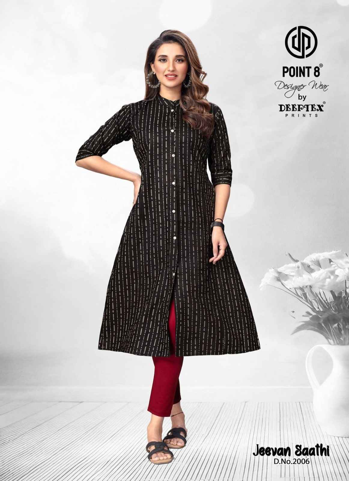 Deeptex Jeevan Saathi Vol-2 Cotton Kurti (10 pcs Catalogue)