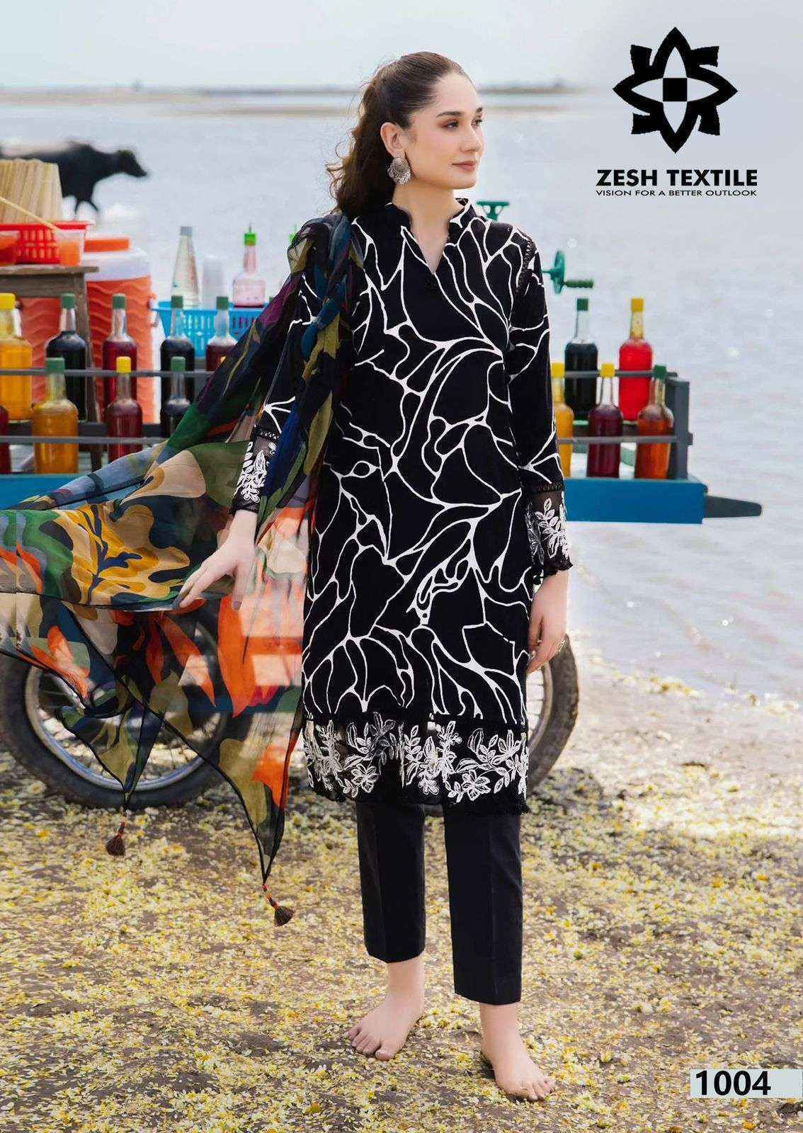 Gull Aahmed Baroque Lawn Cotton Dress Material (6 pcs Catalogue)