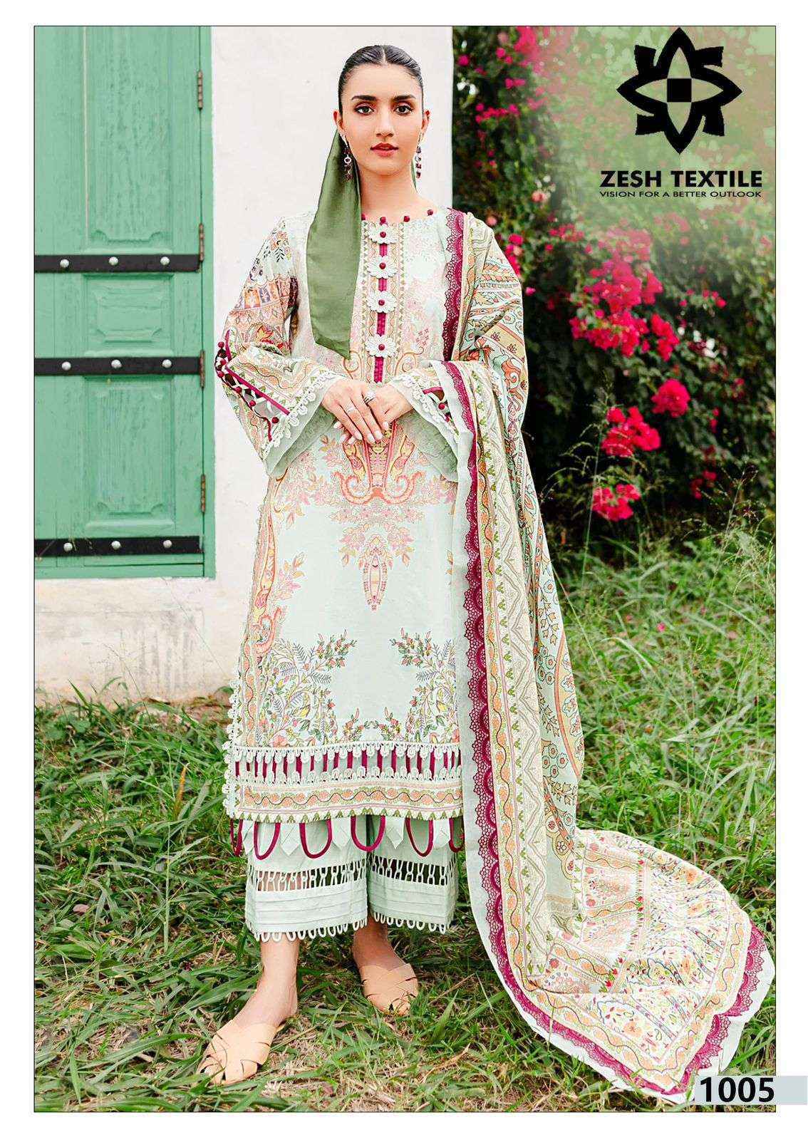 Gull Aahmed Baroque Lawn Cotton Dress Material (6 pcs Catalogue)