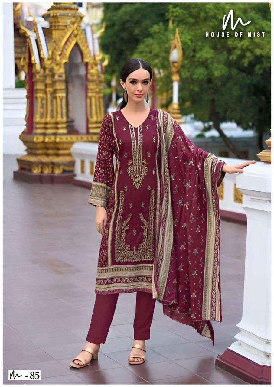 House Of Mist Ghazal Cotton Collection Vol-9 Cotton Dress Material (6 pcs Catalogue)
