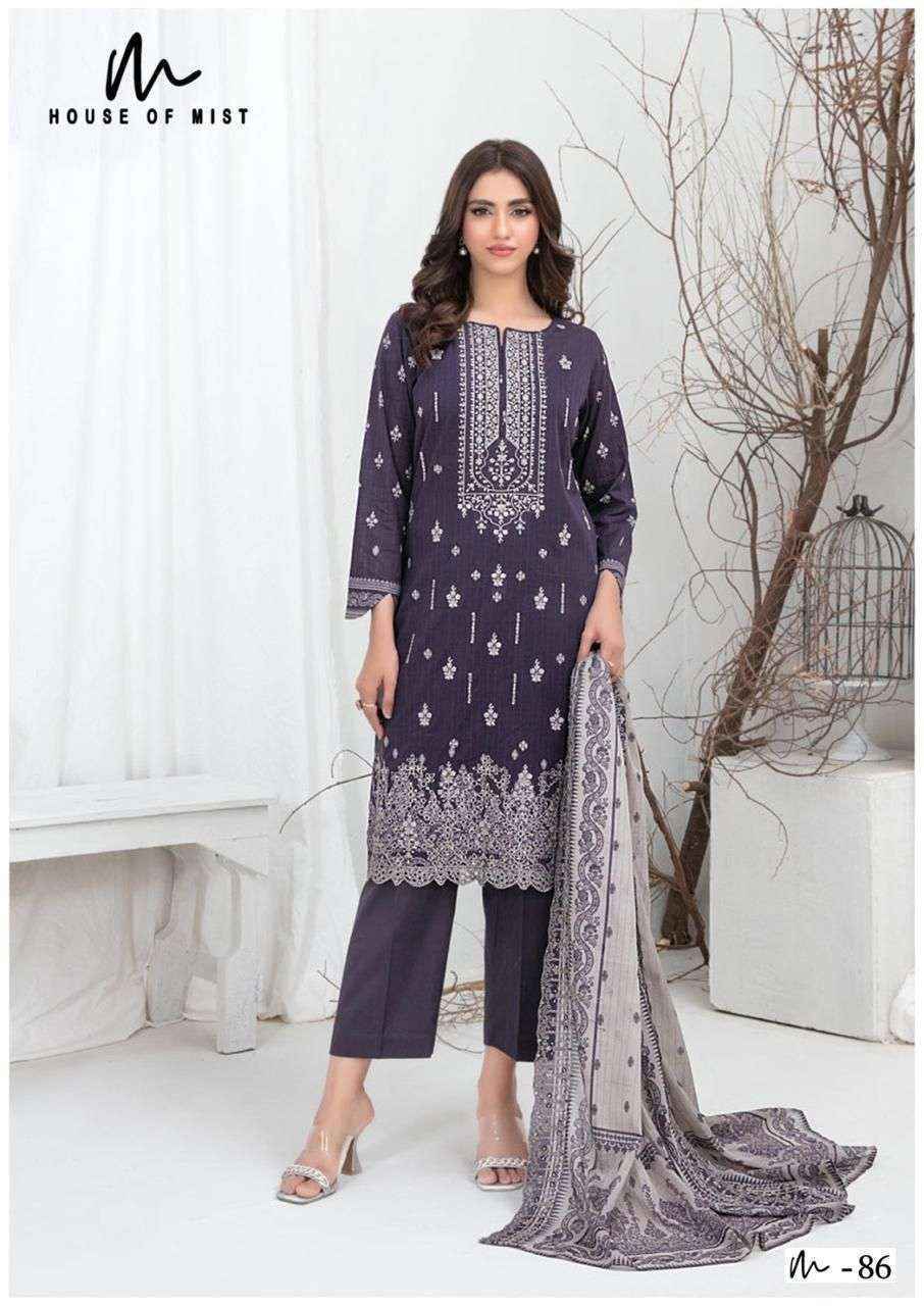 House Of Mist Ghazal Cotton Collection Vol-9 Cotton Dress Material (6 pcs Catalogue)