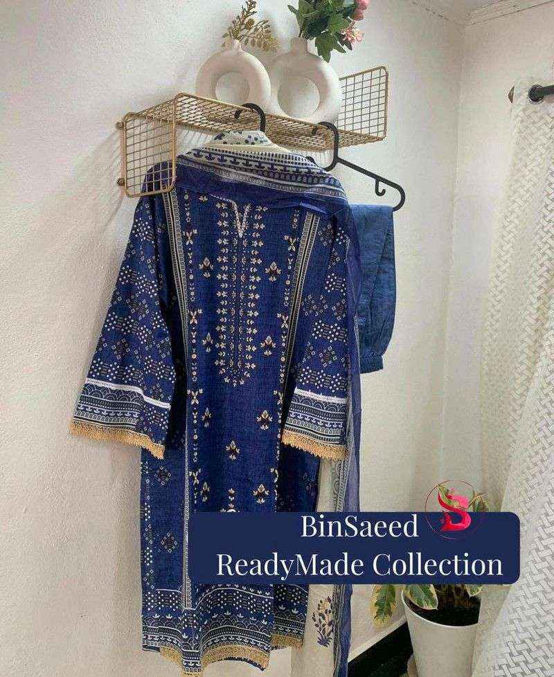 Jade Bin Saeed Heavy Luxury Vol-8 Readymade Cotton Dress (6 pcs Catalogue)