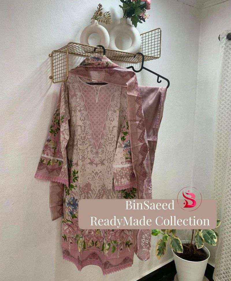 Jade Bin Saeed Heavy Luxury Vol-8 Readymade Cotton Dress (6 pcs Catalogue)