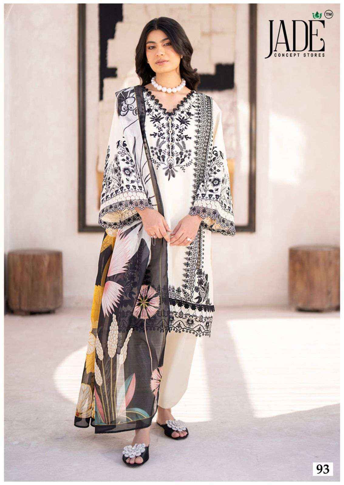 Jade Chevron Exclusive Heavy Cotton Vol-10 Readymade Lawn Cotton Dress (6 pcs Catalogue)