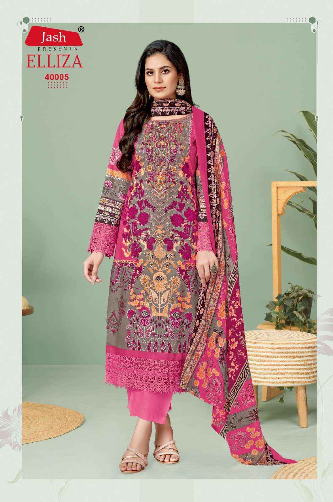 Jash Elliza Vol-40 Cotton Dress Material (10 pcs Catalogue)