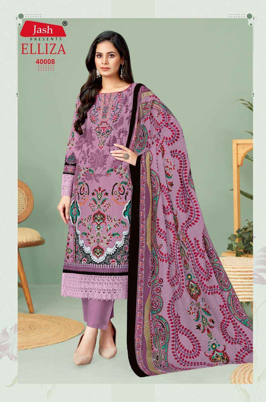 Jash Elliza Vol-40 Cotton Dress Material (10 pcs Catalogue)