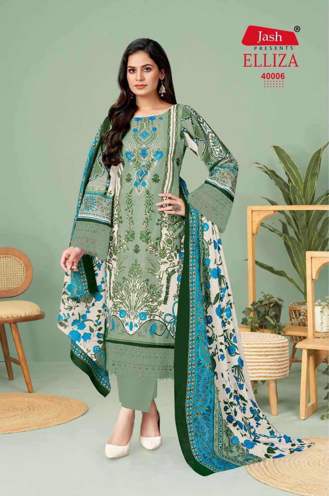 Jash Elliza Vol-40 Cotton Dress Material (10 pcs Catalogue)