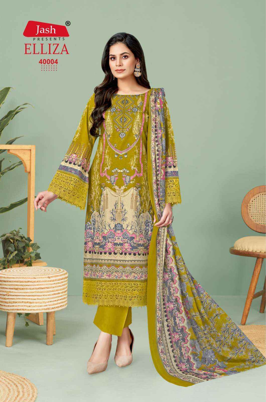 Jash Elliza Vol-40 Cotton Dress Material (10 pcs Catalogue)