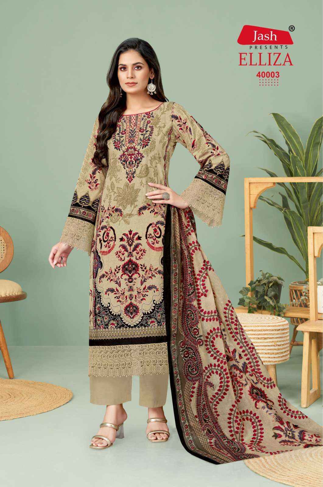 Jash Elliza Vol-40 Cotton Dress Material (10 pcs Catalogue)