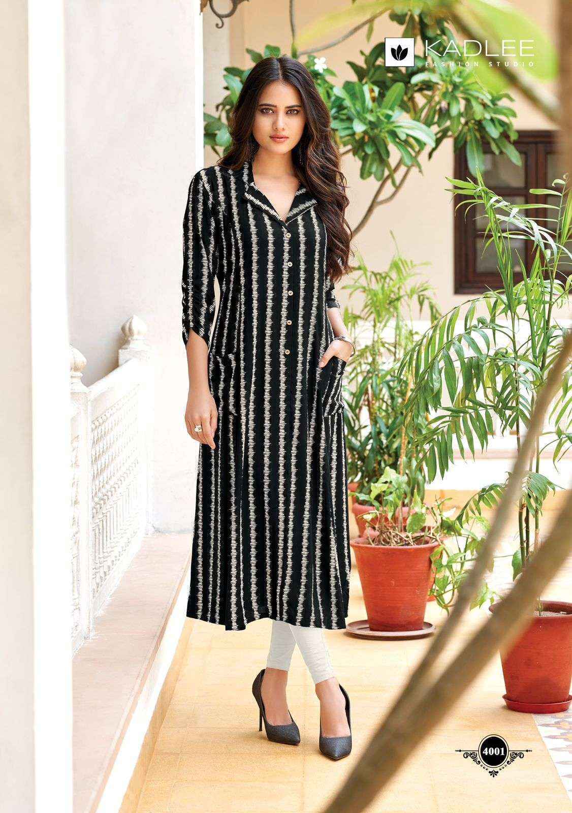 Kadlee Oraa Rayon Kurti (6 pcs Catalogue)