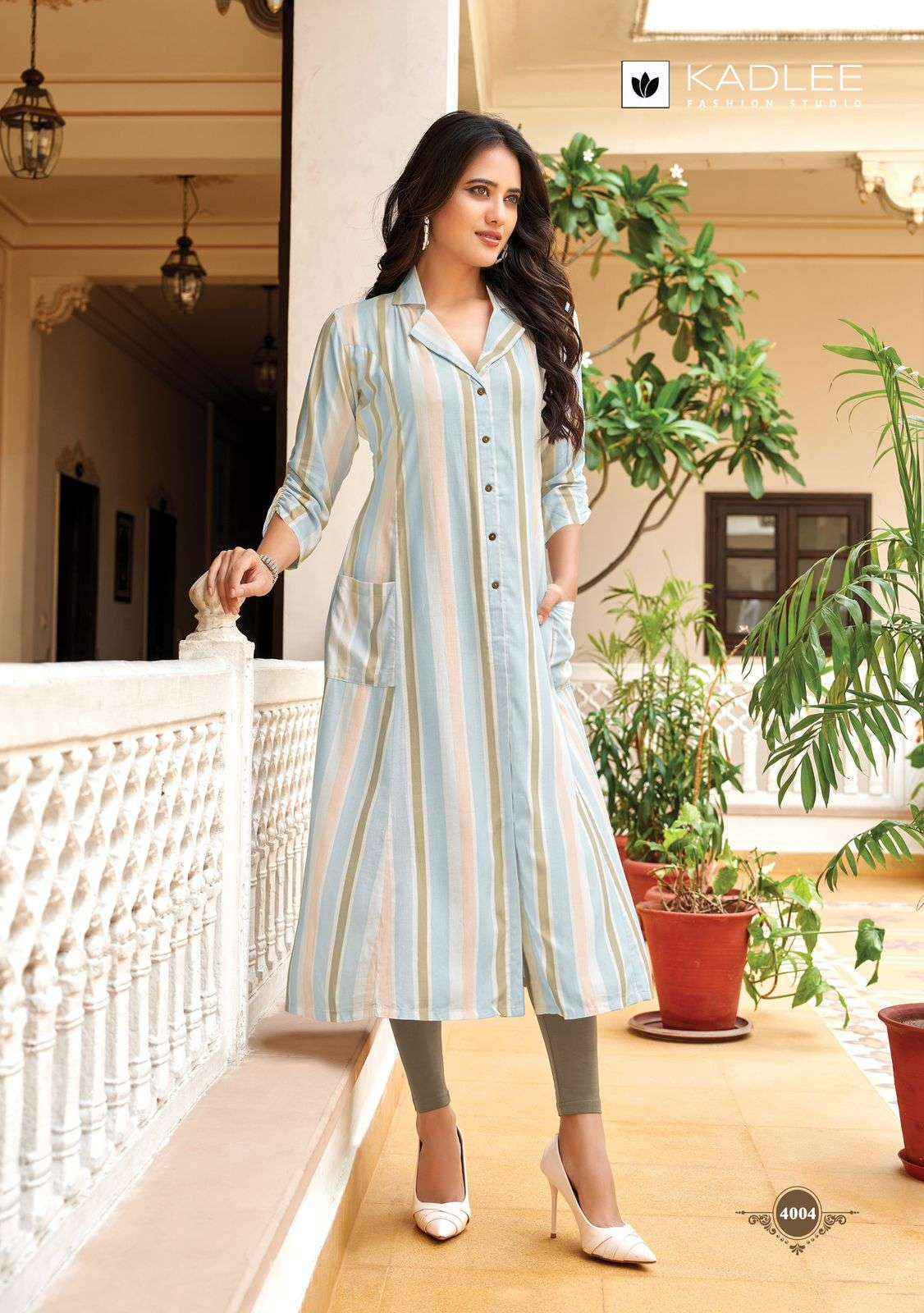 Kadlee Oraa Rayon Kurti (6 pcs Catalogue)