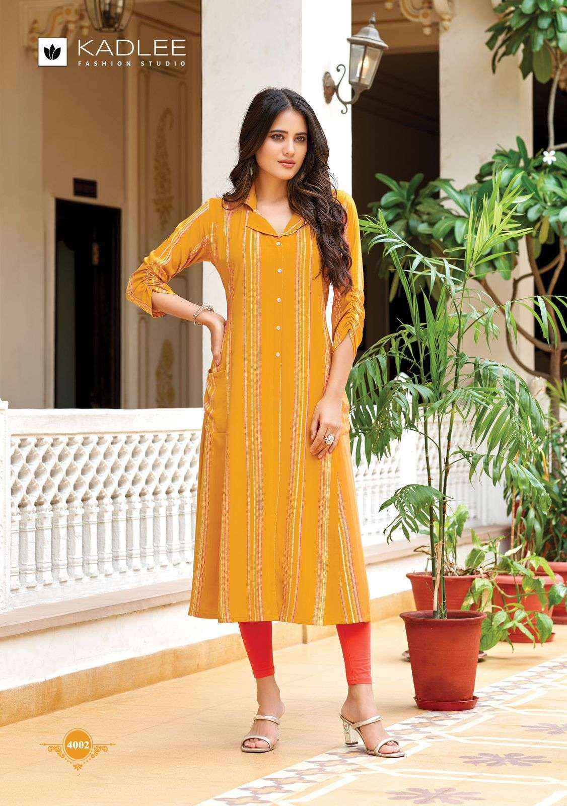 Kadlee Oraa Rayon Kurti (6 pcs Catalogue)