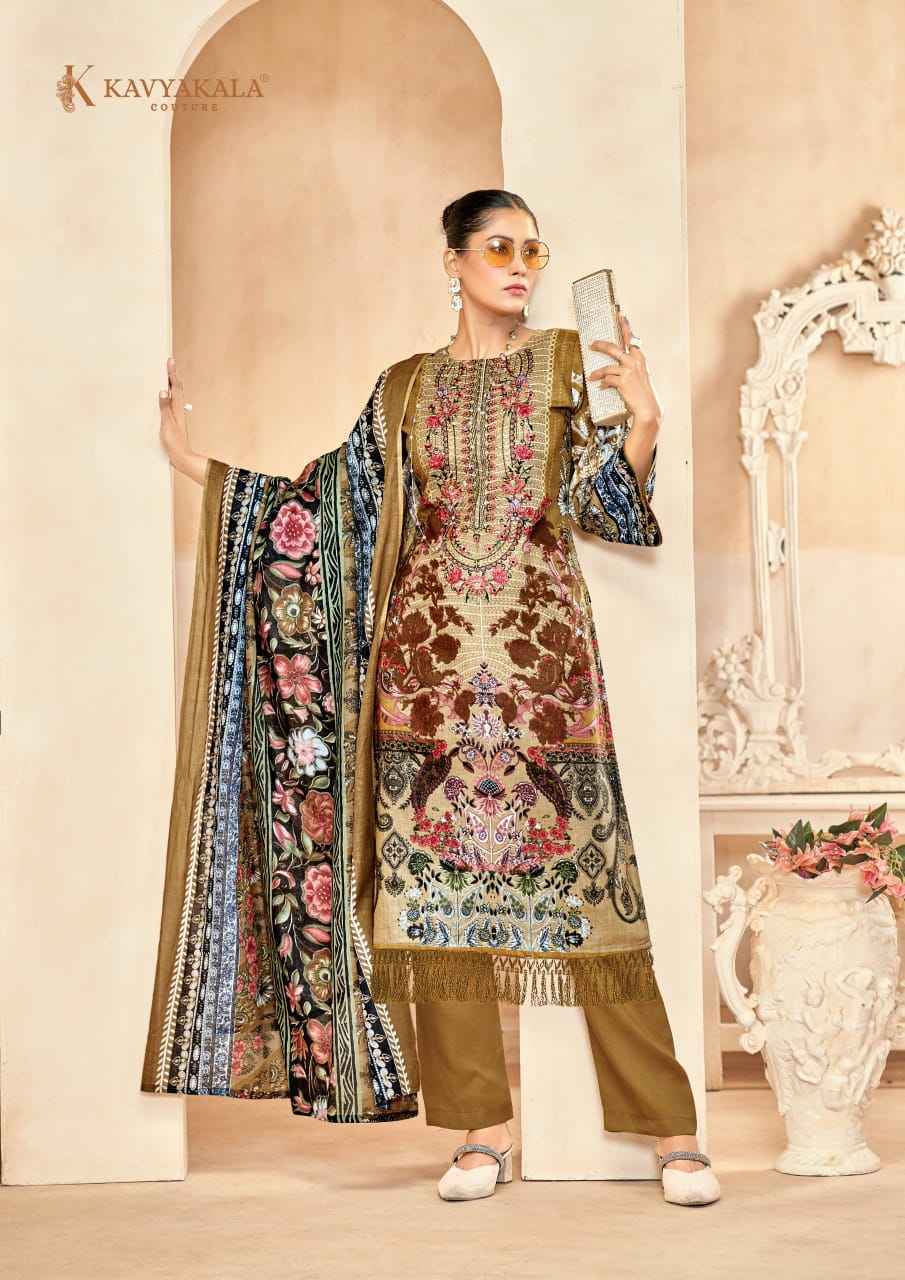 Kavya‎kala Rihaana Vol-8 Cambric Cotton Dress Material (6 pcs Catalogue)