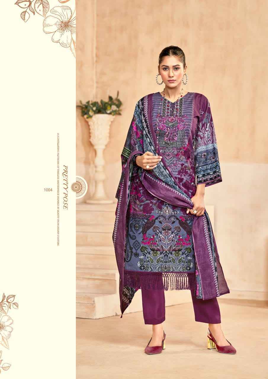 Kavya‎kala Rihaana Vol-8 Cambric Cotton Dress Material (6 pcs Catalogue)