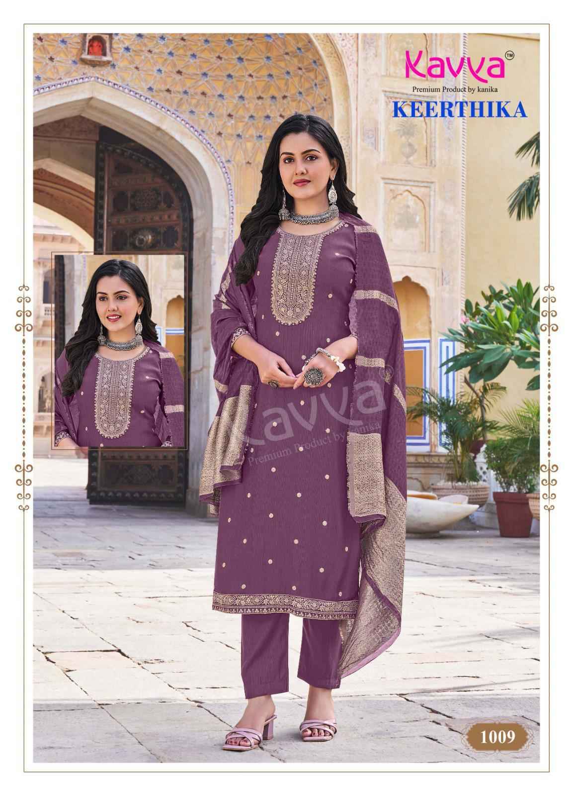 Kavya Keerthika Vol-1 Viscouse Readymade Suit (10 pcs Catalogue)