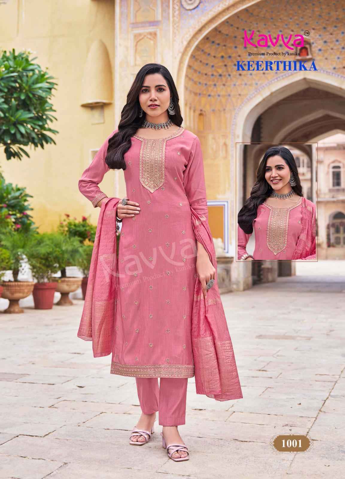 Kavya Keerthika Vol-1 Viscouse Readymade Suit (10 pcs Catalogue)