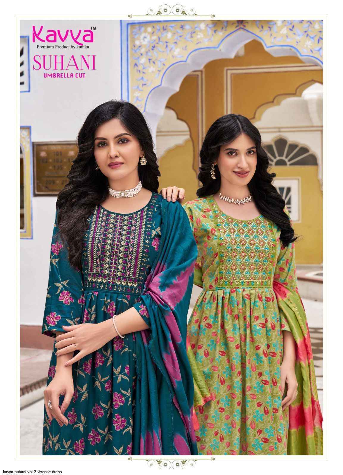 Kavya Suhani Vol-2 Viscose Readymade Suit (10 pcs Catalogue)