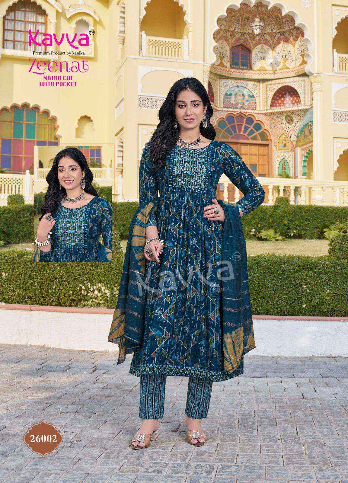 Kavya Zeenat Vol-26 Capsule Readymade Suit (10 pcs Catalogue)