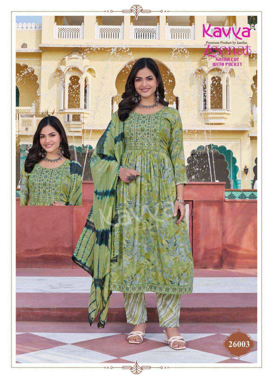 Kavya Zeenat Vol-26 Capsule Readymade Suit (10 pcs Catalogue)