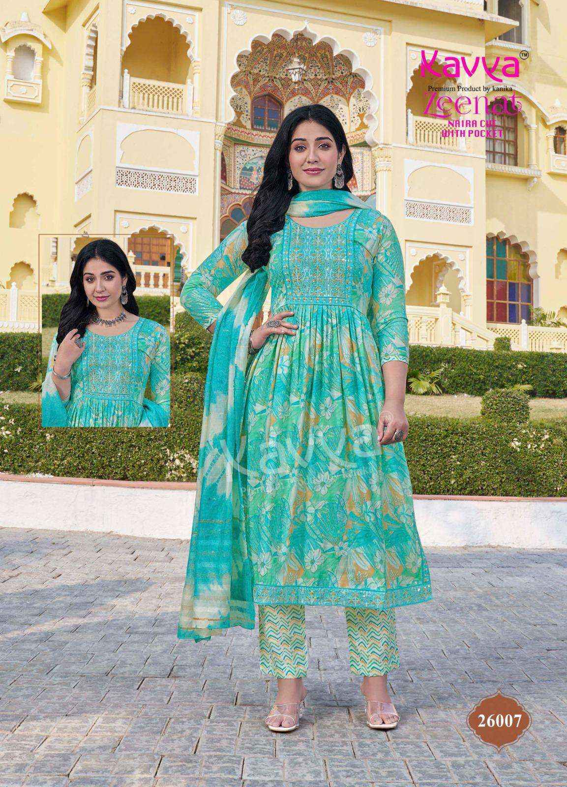 Kavya Zeenat Vol-26 Capsule Readymade Suit (10 pcs Catalogue)