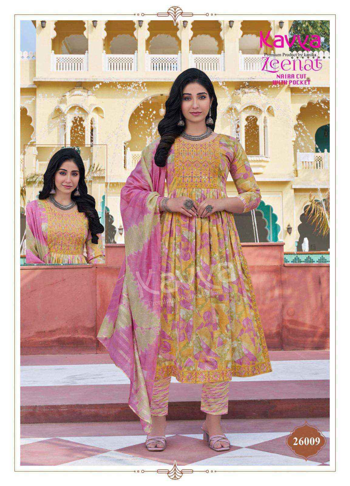 Kavya Zeenat Vol-26 Capsule Readymade Suit (10 pcs Catalogue)