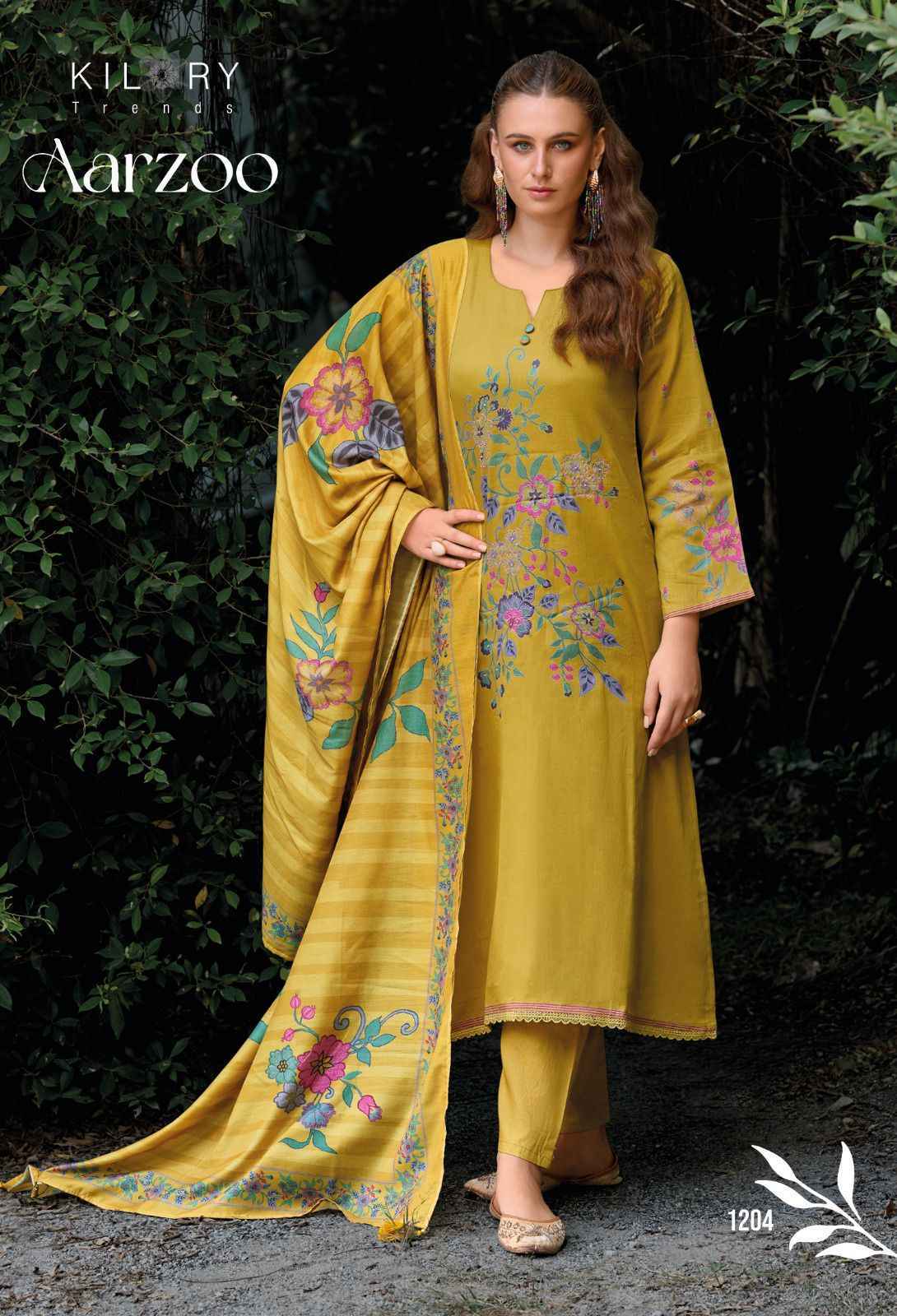 Kilory Trends Aarzoo Jam Cotton Dress Material (4 pcs Catalogue)