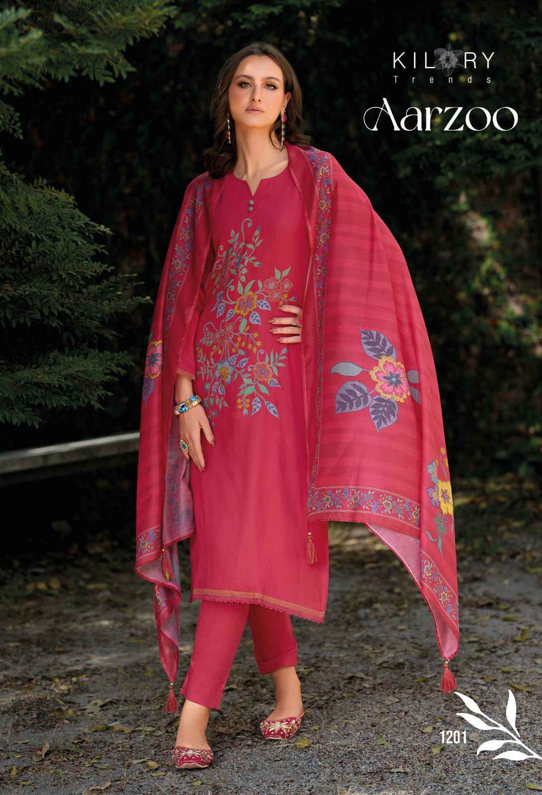 Kilory Trends Aarzoo Jam Cotton Dress Material (4 pcs Catalogue)