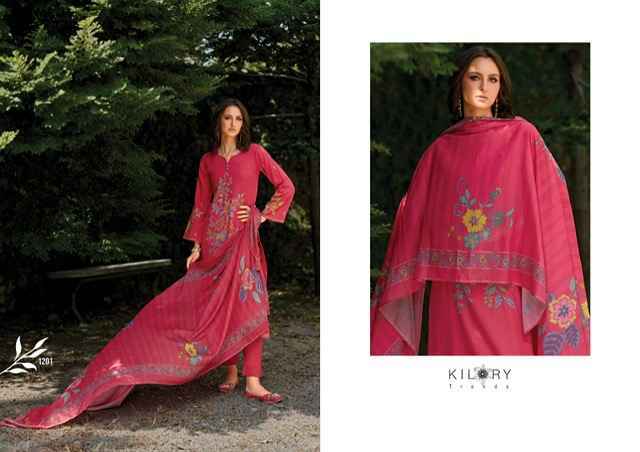 Kilory Trends Aarzoo Jam Cotton Dress Material (4 pcs Catalogue)