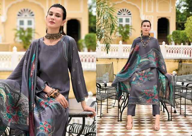 Kilory Trends Hot Millions Viscouse Silk Dress Material (8 pcs Catalogue)
