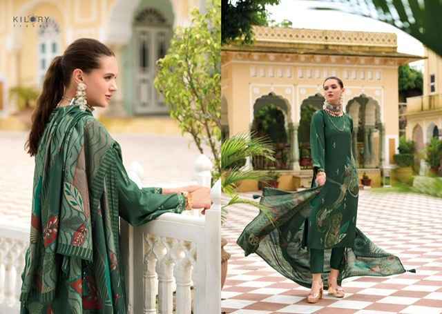 Kilory Trends Hot Millions Viscouse Silk Dress Material (8 pcs Catalogue)
