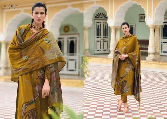 Kilory Trends Hot Millions Viscouse Silk Dress Material (8 pcs Catalogue)