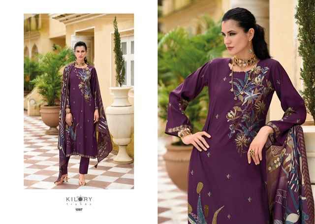 Kilory Trends Hot Millions Viscouse Silk Dress Material (8 pcs Catalogue)