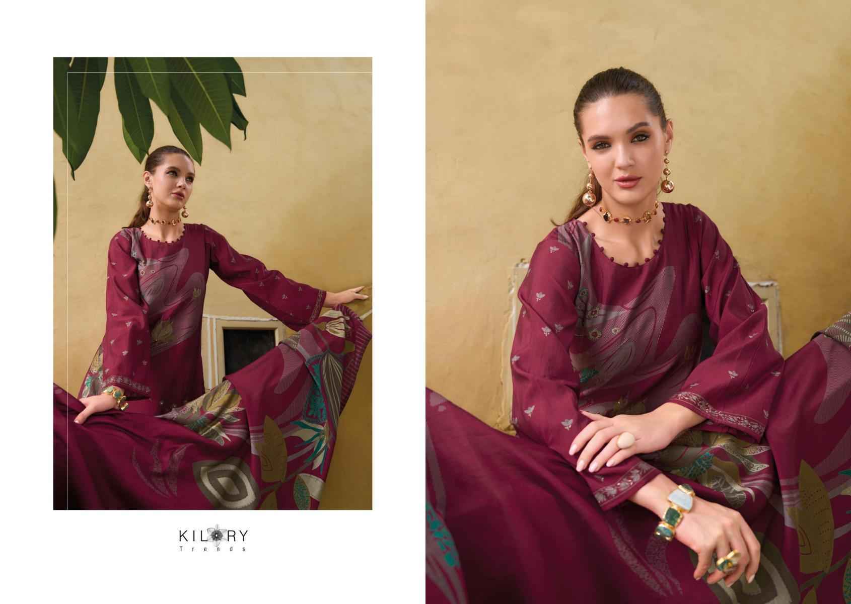 Kilory Trends Hot Millions Viscouse Silk Dress Material (8 pcs Catalogue)
