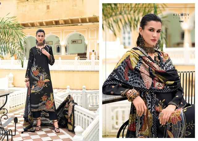 Kilory Trends Hot Millions Viscouse Silk Dress Material (8 pcs Catalogue)