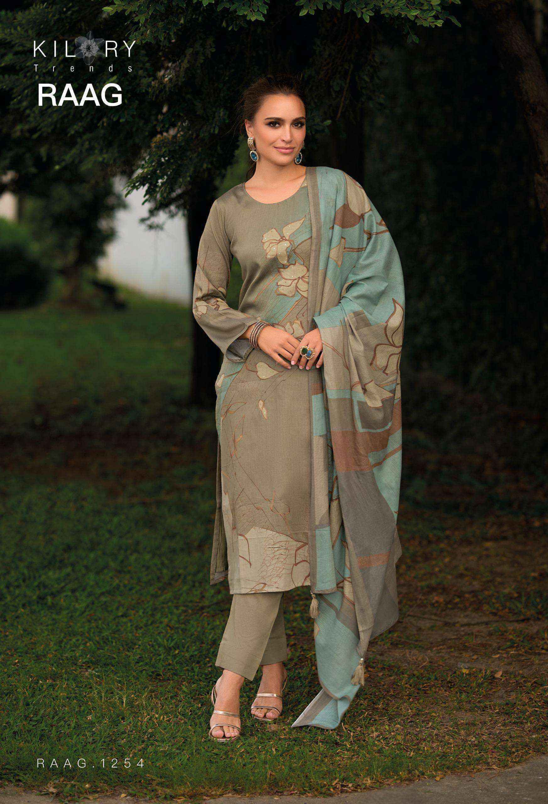 Kilory Trends Raag Jam Cotton Dress Material (4 pcs Catalogue)