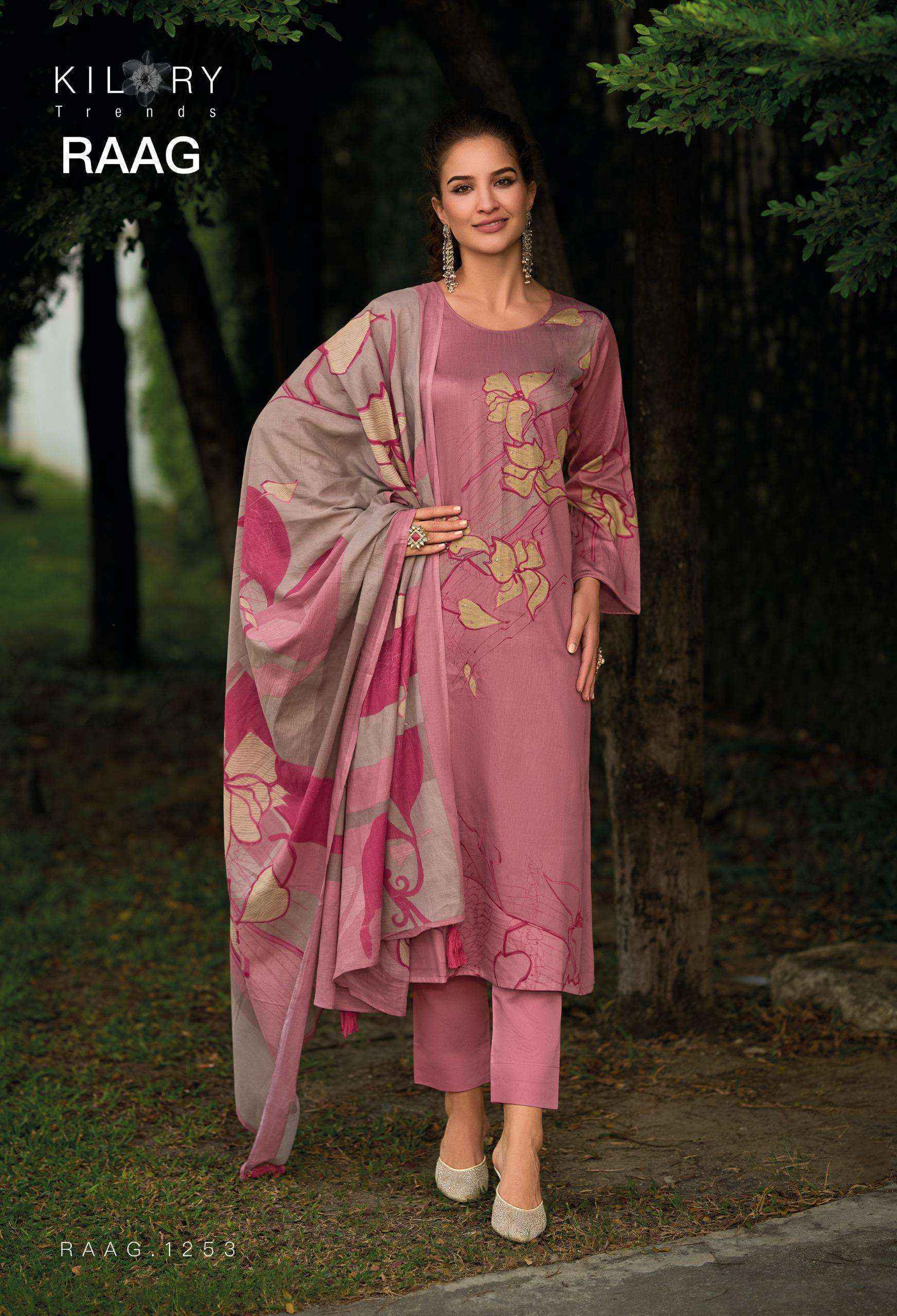 Kilory Trends Raag Jam Cotton Dress Material (4 pcs Catalogue)