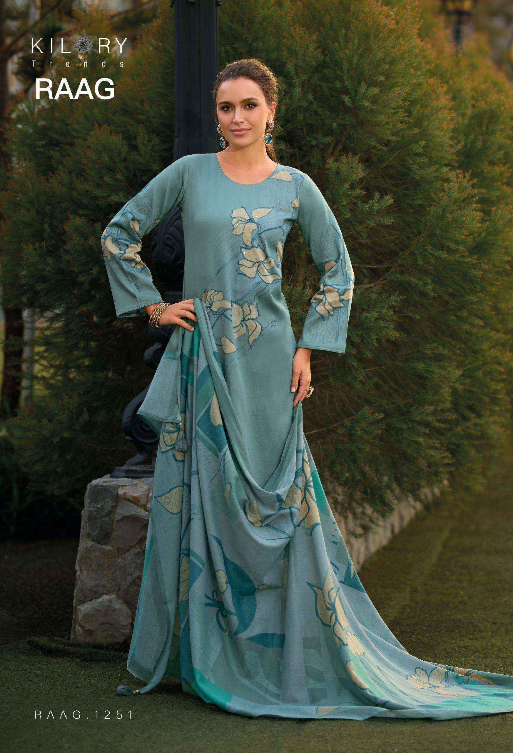 Kilory Trends Raag Jam Cotton Dress Material (4 pcs Catalogue)