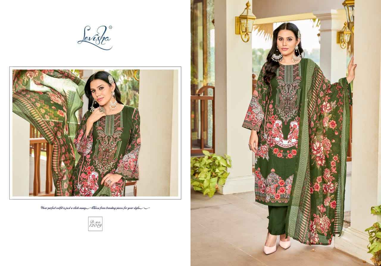 Levisha Naira Nx Vol-12 Cotton Dress Material (8 pcs Catalogue)