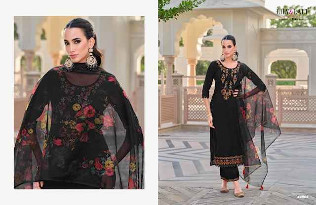 Lily & Lali Afghani Vol-5 Silk Readymade Suit (6 pcs Catalogue)