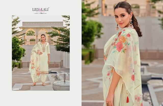 Lily & Lali Afghani Vol-5 Silk Readymade Suit (6 pcs Catalogue)