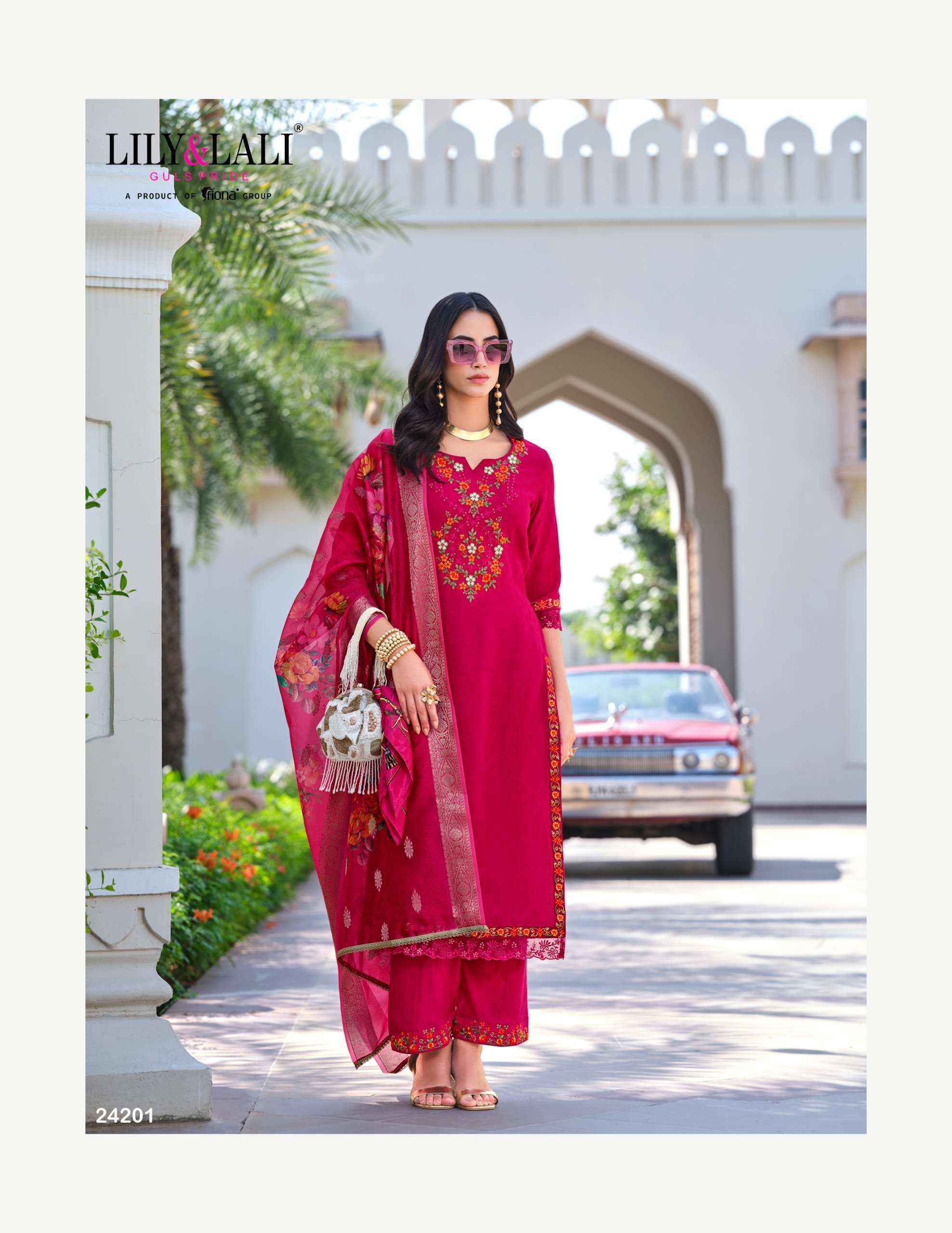 Lily & Lali Rubab Vol-2 Viscose Silk Readymade Suit (6 pcs Catalogue)