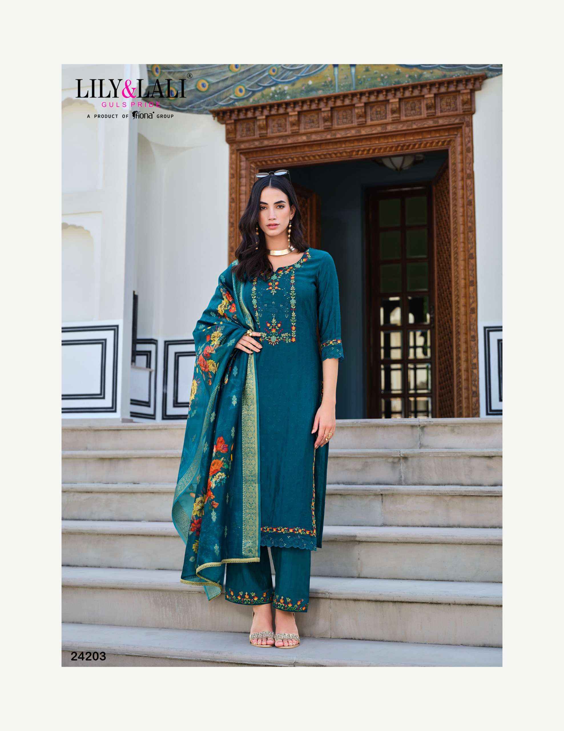 Lily & Lali Rubab Vol-2 Viscose Silk Readymade Suit (6 pcs Catalogue)