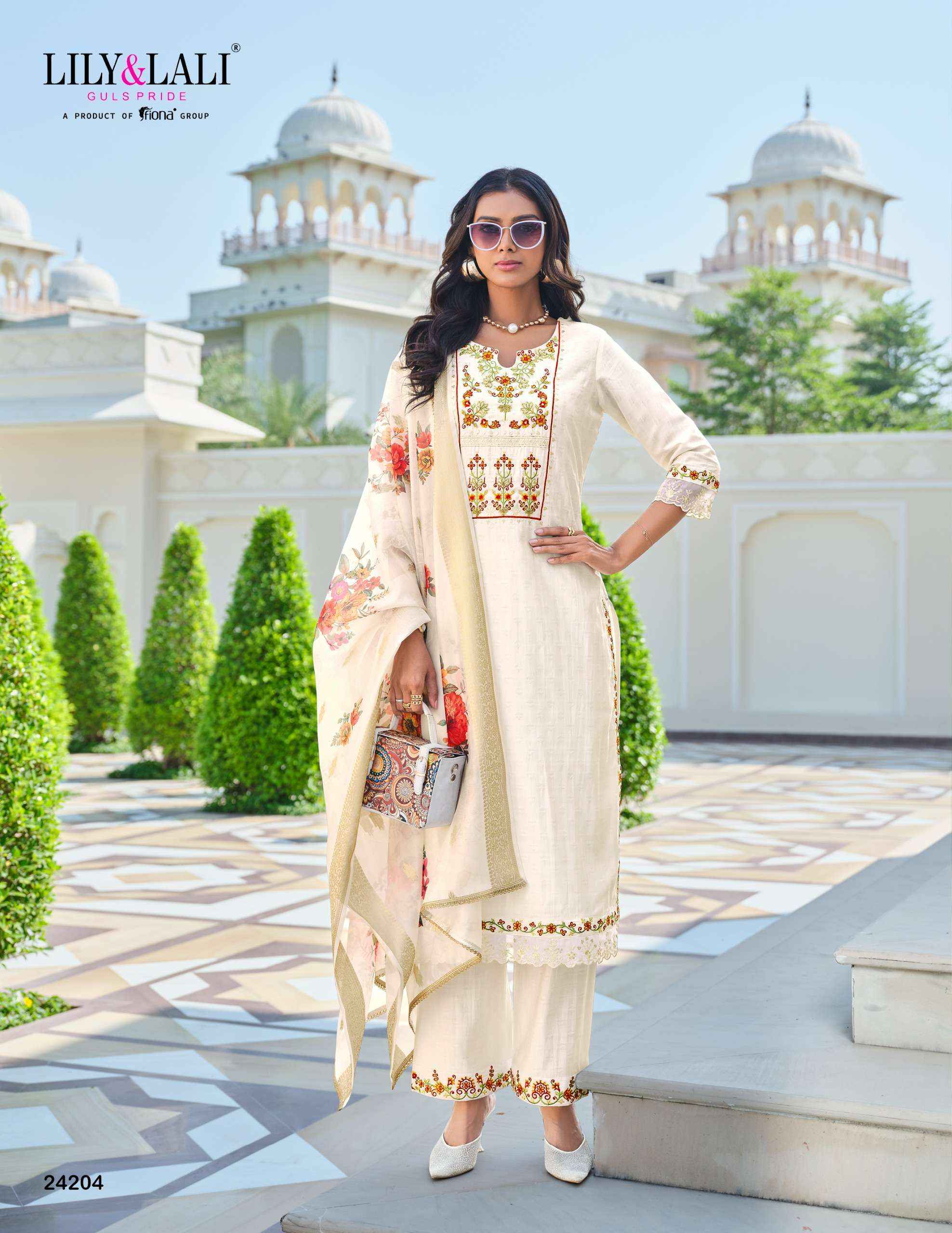 Lily & Lali Rubab Vol-2 Viscose Silk Readymade Suit (6 pcs Catalogue)