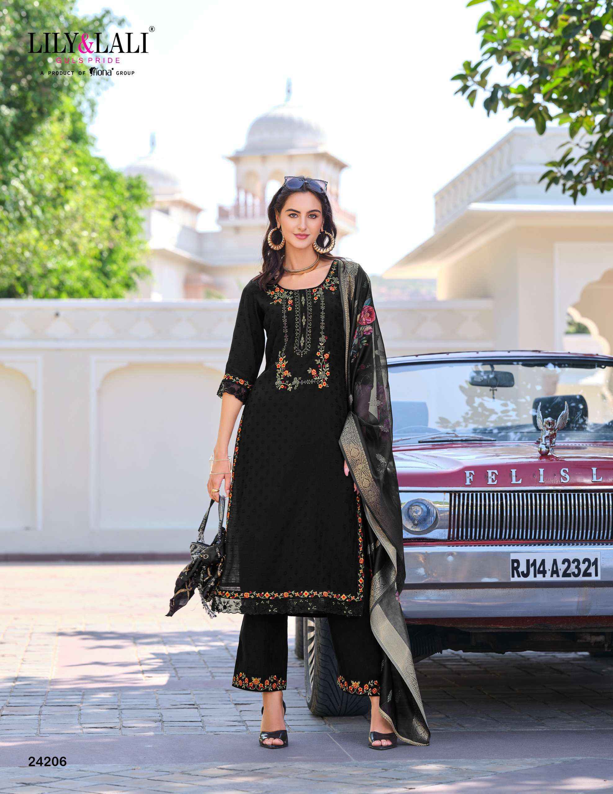 Lily & Lali Rubab Vol-2 Viscose Silk Readymade Suit (6 pcs Catalogue)