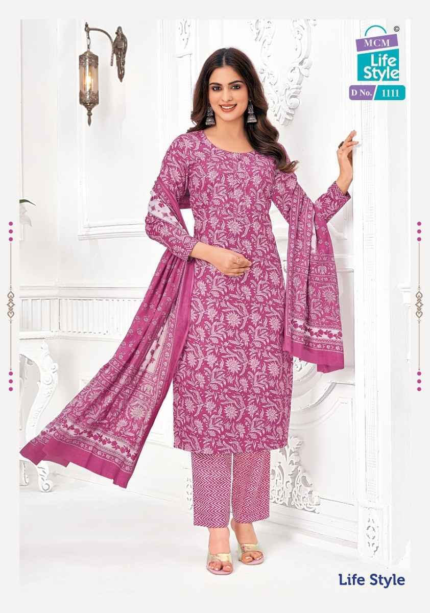 lifestyle cotton dress material MCM Lifestyle Vol-11 Cotton Dress Material Wholesale Online Mumbai
