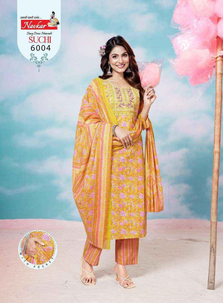 Navkar Suchi Vol -6 Cotton Readymade Suit (8 pcs Catalogue)