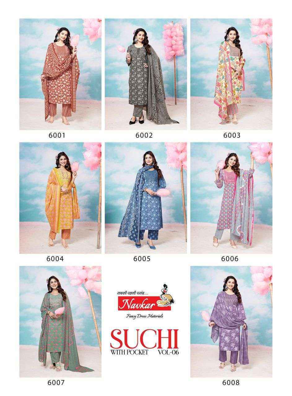Navkar Suchi Vol -6 Cotton Readymade Suit (8 pcs Catalogue)