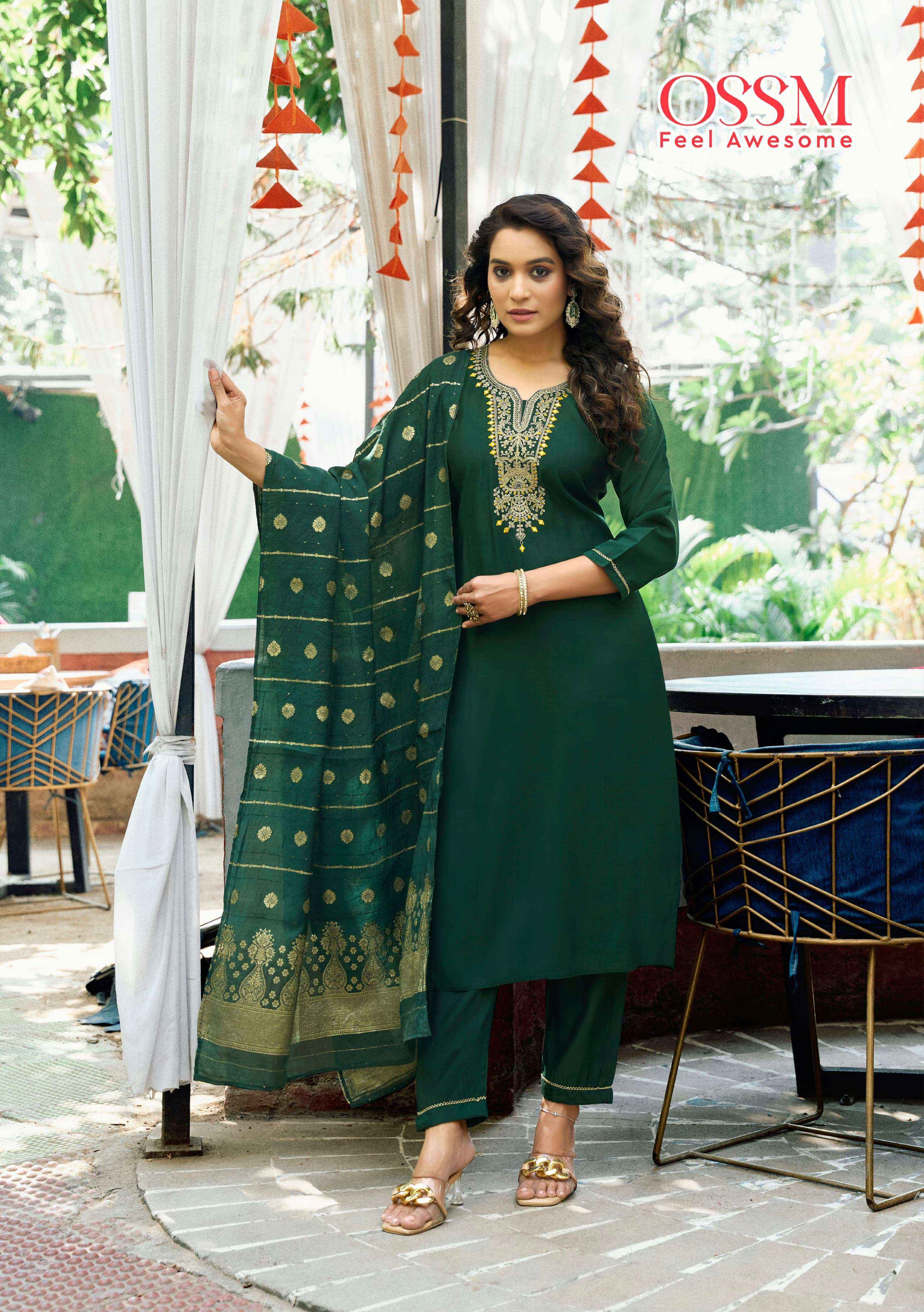 Ossm Nargis Vol-2 Viscouse Readsymade Suit (6 pcs Catalogue)