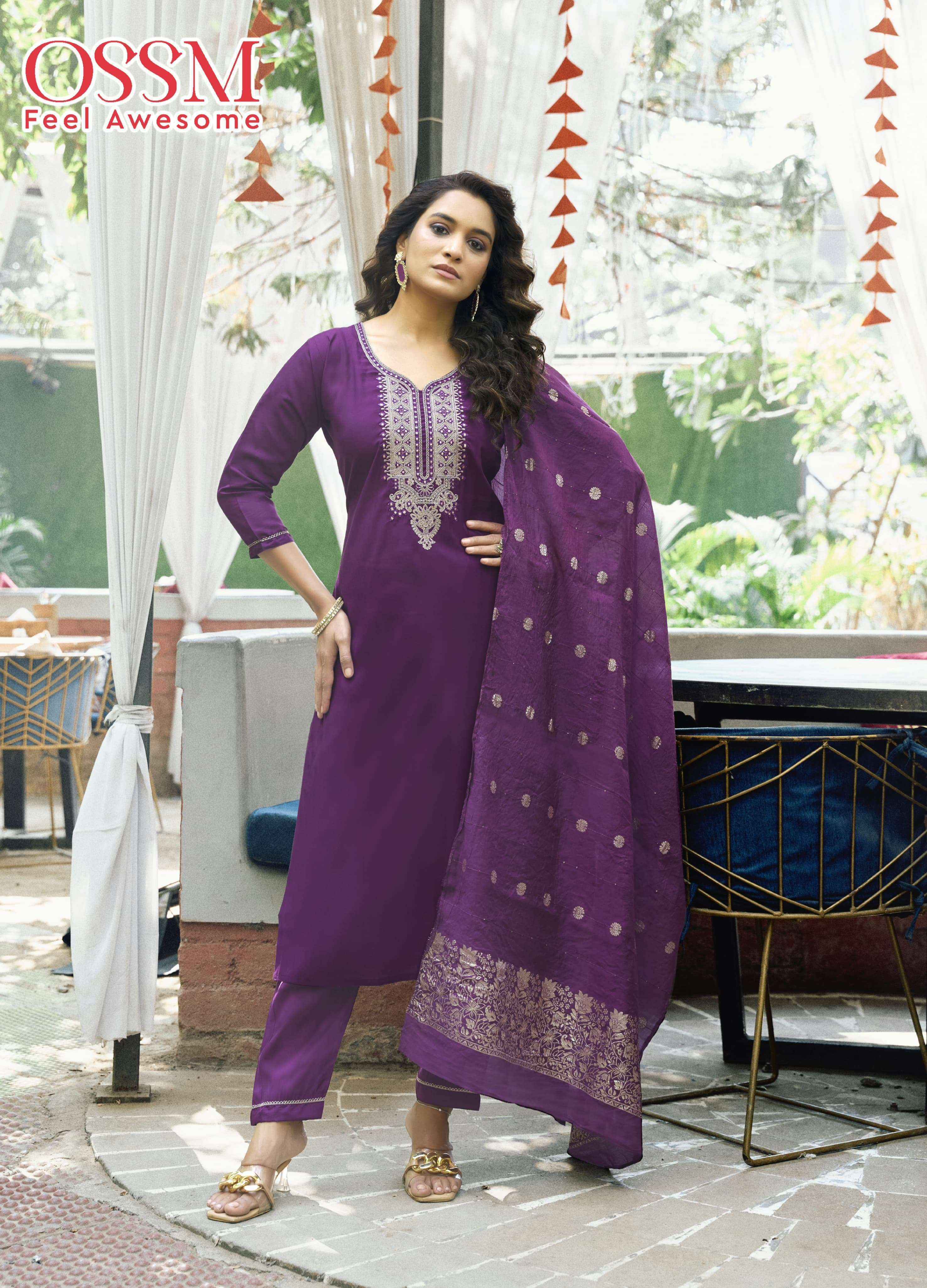 Ossm Nargis Vol-2 Viscouse Readsymade Suit (6 pcs Catalogue)