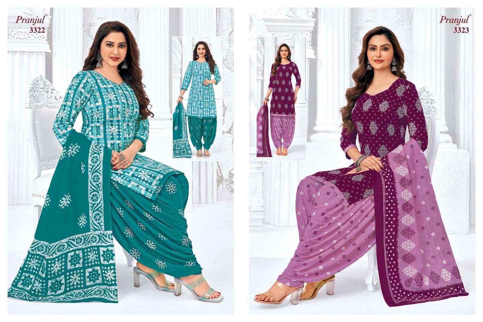 Pranjul Priyanshi Vol-33  Cotton Readymade Suit (30 pcs Catalogue)